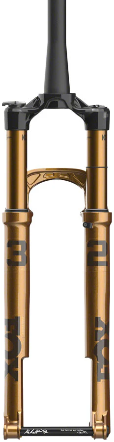 FOX 32 Step-Cast Factory Limited Ed. Suspension Fork - 29" 100mm 15x110 mm Kabolt SL 44mm Offset GRIP SL 3-Pos. Podium Gold AC2 - Image 2