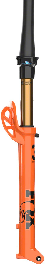 FOX 32 Step-Cast Factory Suspension Fork - 29" 100 mm 15 x 110 mm Kabolt SL 44mm Offset GRIP SL Damper 3-Position Shiny Orange - Image 3