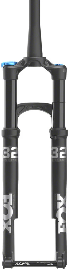 FOX 32 Step-Cast Performance Suspension Fork - 29" 100 mm 15 x 110 mm Kabolt SL 44mm Offset GRIP Damper 3-Position Matte BLK - Image 2