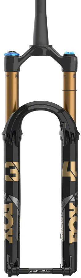 FOX 34 Factory Suspension Fork - 29" 130 mm 15 x 110 mm Kabolt 44mm Offset GRIP X Damper Shiny BLK - Image 2
