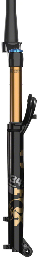 FOX 34 Factory Suspension Fork - 29" 140 mm 15 x 110 mm Kabolt 44mm Offset GRIP X Damper Shiny BLK - Image 3