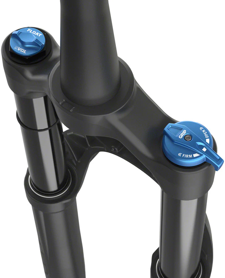FOX 34 Performance Suspension Fork - 29" 130 mm 15QR x 110 mm 44mm Offset GRIP Damper 3-Position Matte BLK - Image 4