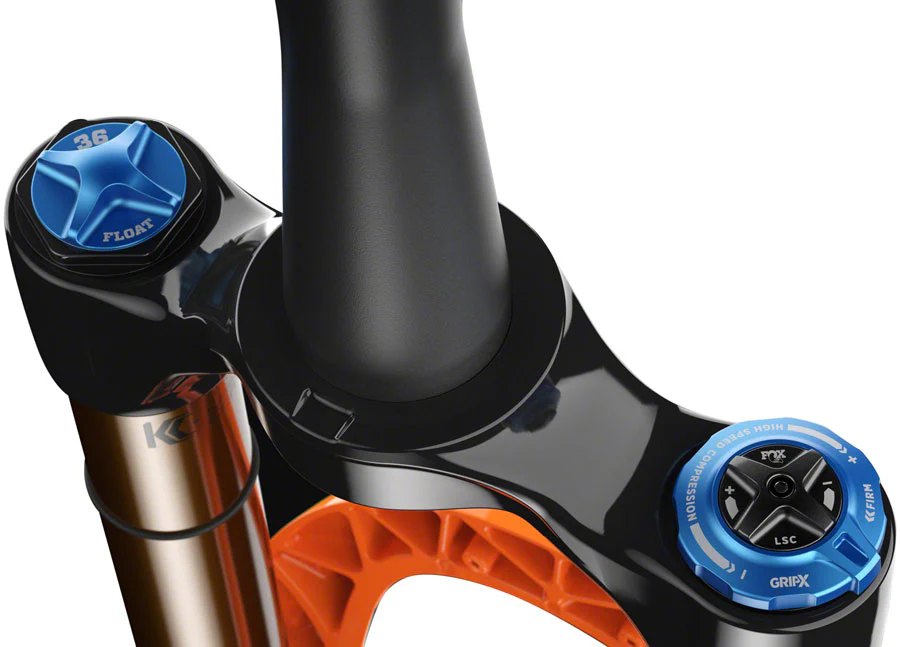 FOX 36 Factory Limited Edition Suspension Fork - 29" 160mm 15x110 mm Kabolt-X 44mm Offset GRIP X Podium Gold - Image 3