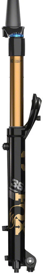 FOX 36 Factory Suspension Fork - 29" 150 mm 15 x 110 mm Kabolt-X 44mm Offset GRIP X Damper 58HT Shiny BLK - Image 3