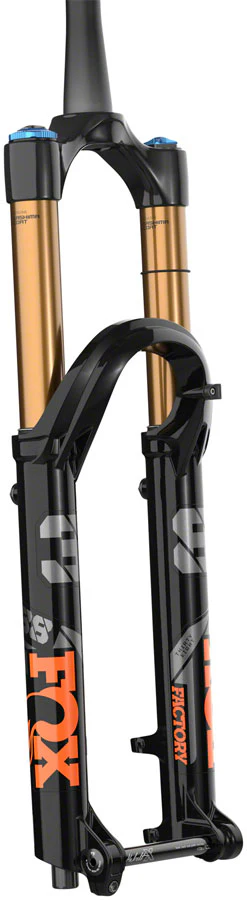 FOX 38 Factory Suspension Fork - 27.5" 170 mm 15 x 110 mm 44 mm Offset Shiny BLK GRIP2 Kabolt-X - Image 2