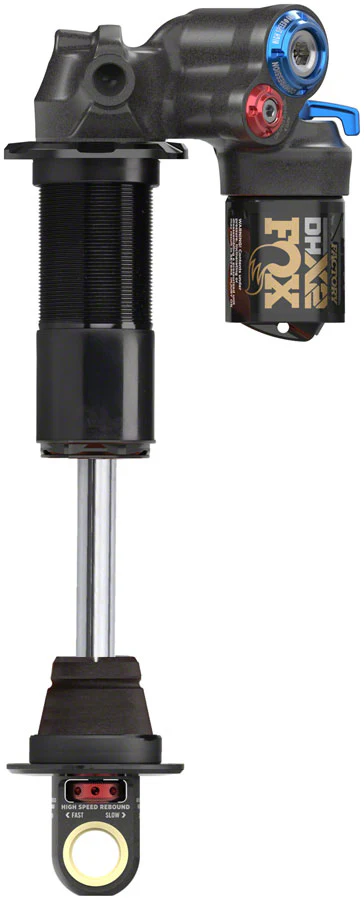 FOX DHX2 Factory Rear Shock - Trunnion Metric 205 x 60 mm 2-Position Lever Hard Chromoly Damper Shaft - Image 3