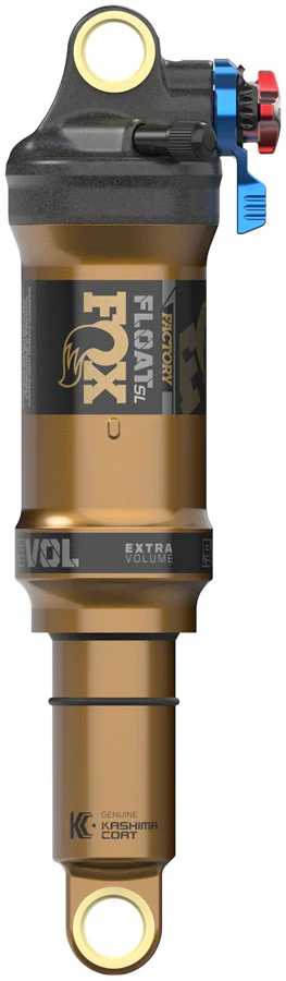 FOX FLOAT SL Factory Rear Shock - Metric 190 x 42.5 mm 3-Postion Lever EVOL SV Kashima Coat - Image 2