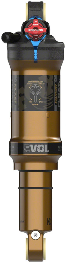 FOX FLOAT SL Factory Rear Shock - Metric 190 x 42.5 mm 3-Postion Lever EVOL SV Kashima Coat - Image 3