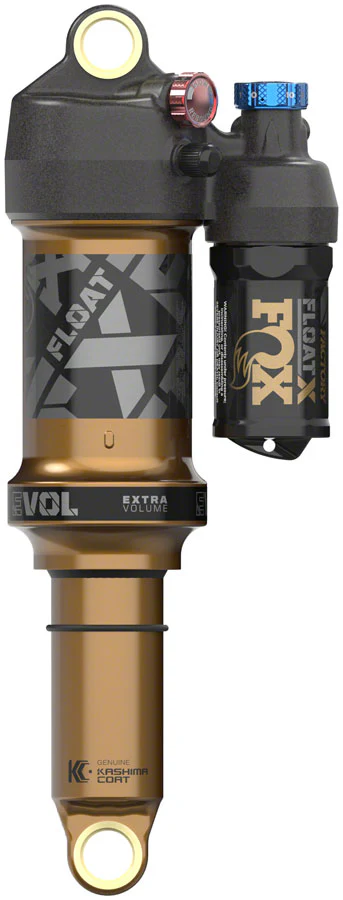 FOX FLOAT X Factory Rear Shock - Metric 230 x 57.5 mm 2-Position Lever EVOL LV Kashima Coat - Image 3