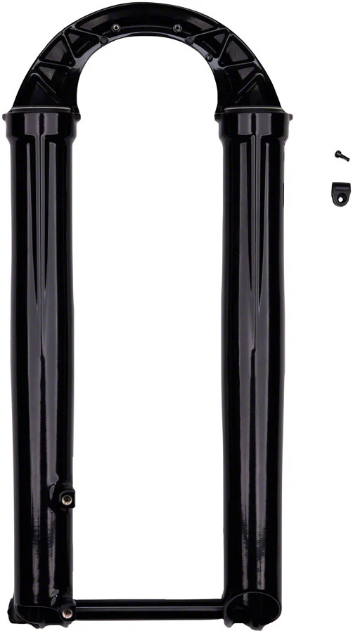FOX Lower Leg Assembly - 2022 34 29in 140 15x110 QR Fox Shiny Black F-S P-SE - Image 2