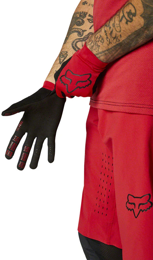 Fox Racing Flexair Glove - Chili Full Finger Large - Image 2