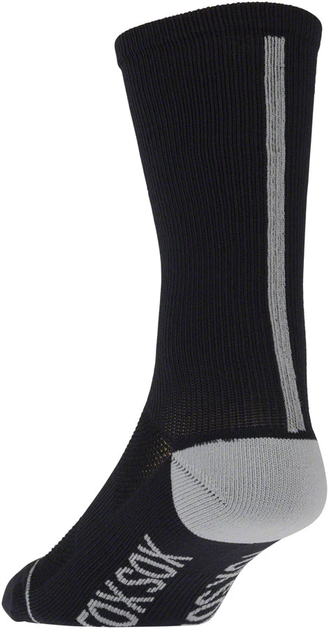 FOX Transfer Coolmax Socks - Black 7" Small/Medium - Image 2