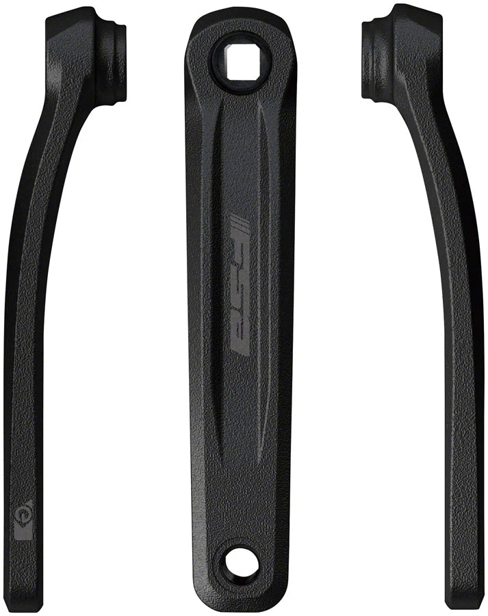 Full Speed Ahead CK-320 Ebike Crank Arm Set - 170mm JIS w/o bolts Black