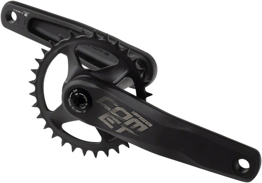 Full Speed Ahead Comet HD Modular 1x Crankset - 170mm Shimano 12-Speed 32t Direct Mount MegaExo Spindle BLK 177mm Q-Factor - Image 2