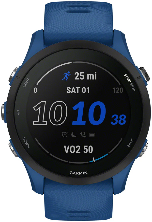 Garmin Forerunner 255 GPS Smartwatch - 45.6mm Tidal Blue - Image 2