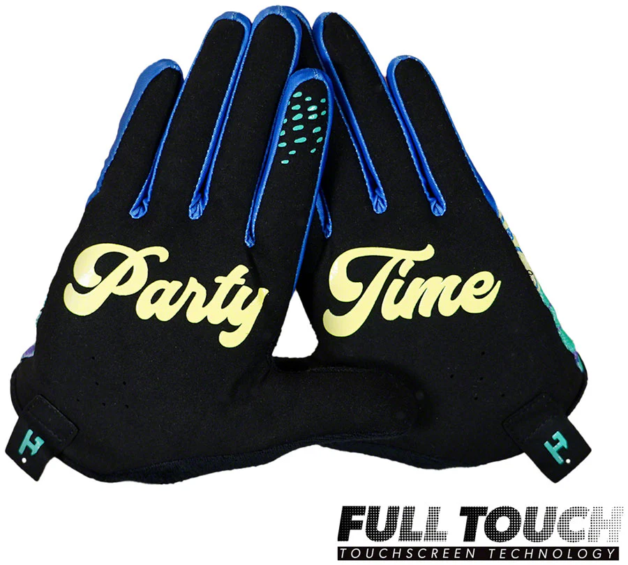 Handup Most Days Gloves - Flat Floral Full Finger Large - Image 2