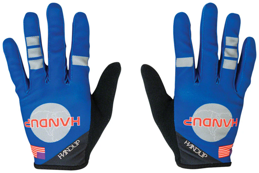 HandUp Most Days Gloves - Shuttle Runners Navy Full Finger Small - Image 3