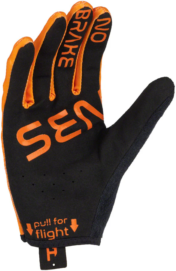 HandUp Most Days Gloves - Shuttle Runners Orange Full Finger Small - Image 2