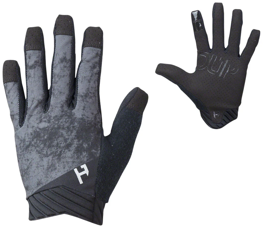HandUp Pro Performance Gloves - Gun Gray Full Finger Small - Image 3