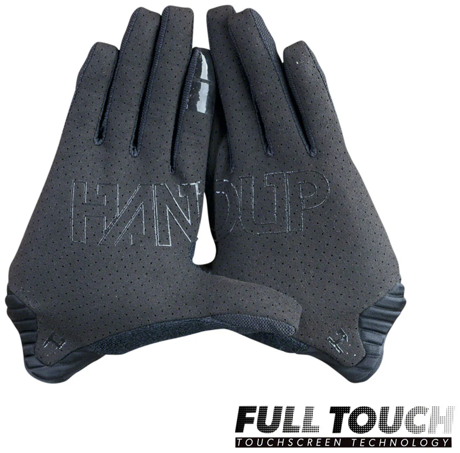 HandUp Pro Performance Gloves - Mid Black Full Finger Small - Image 2