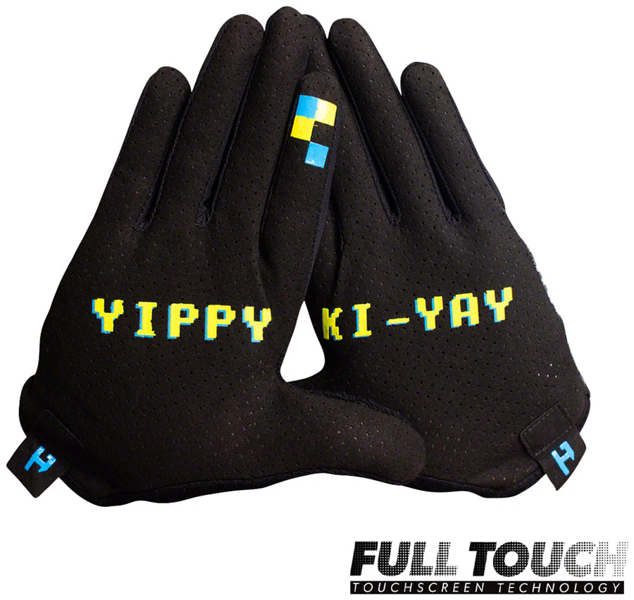 Handup Vented Gloves - Pixelated Full Finger Small - Image 2