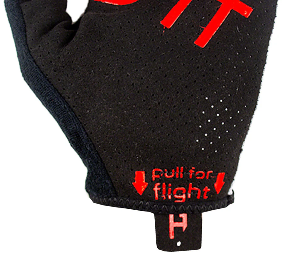 Handup Vented Gloves - Shuttle Runner White Full Finger Medium - Image 4