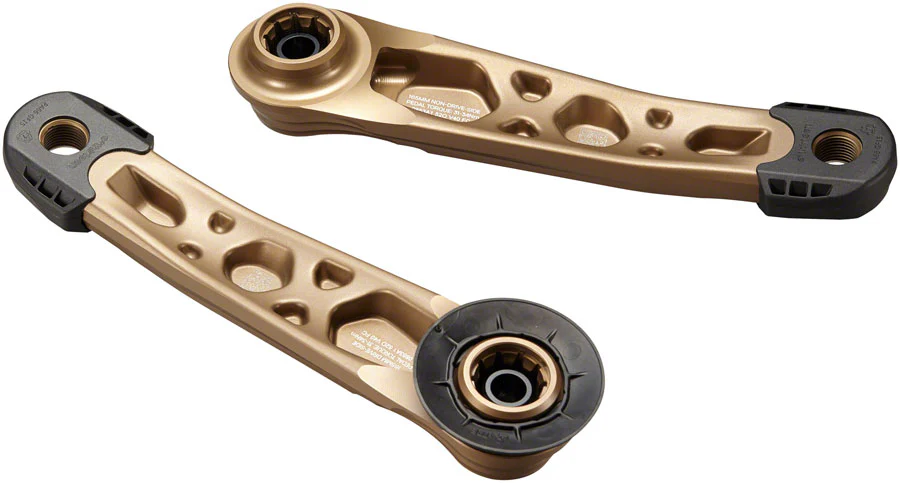 Helix R e*spec AL Crank Arm Set - 155mm BOSCH Gen4-Brose S Mag-TQ HPR50 Self Extractor Bronze - Image 3