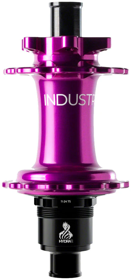 Industry Nine Hydra 2 Classic Rear Hub - 12 x 148mm 6-Bolt XD Purple 32H - Image 2