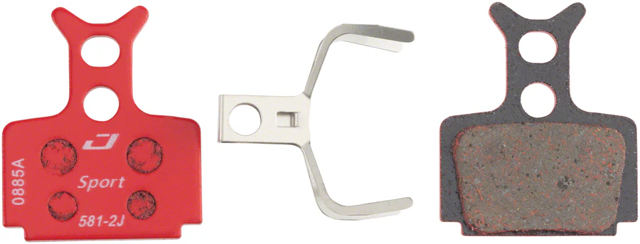 Jagwire Mountain Sport Semi-Metallic Disc Brake Pads Formula R1R R1 C1 CR3 RO ROR RX T1 Mega Cura - Image 2