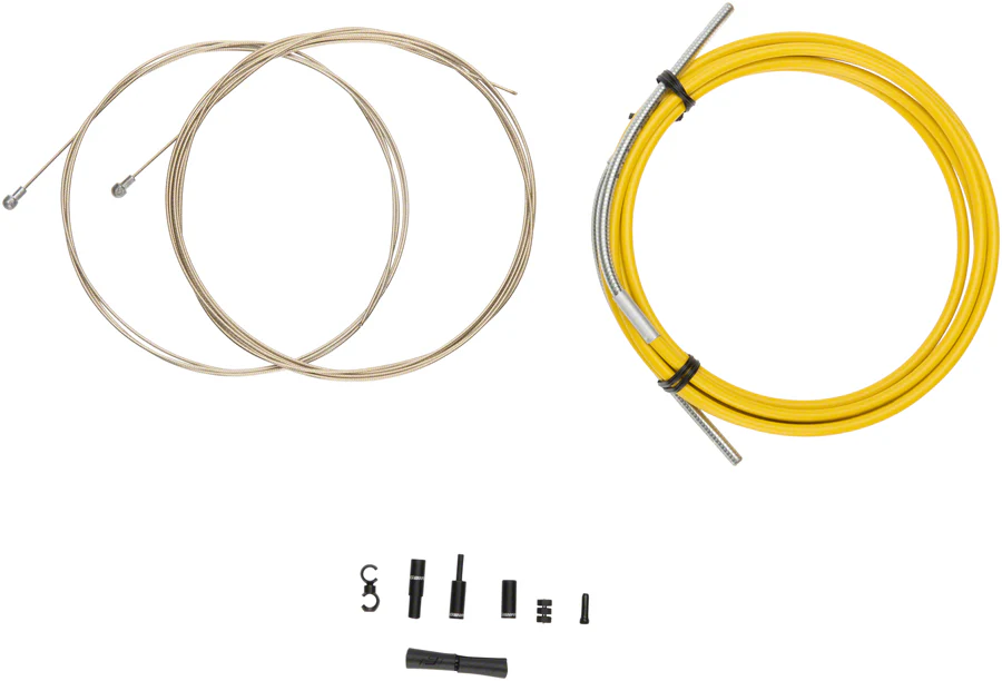 Jagwire Pro Brake Cable Kit Road SRAM/Shimano Yellow - Image 2