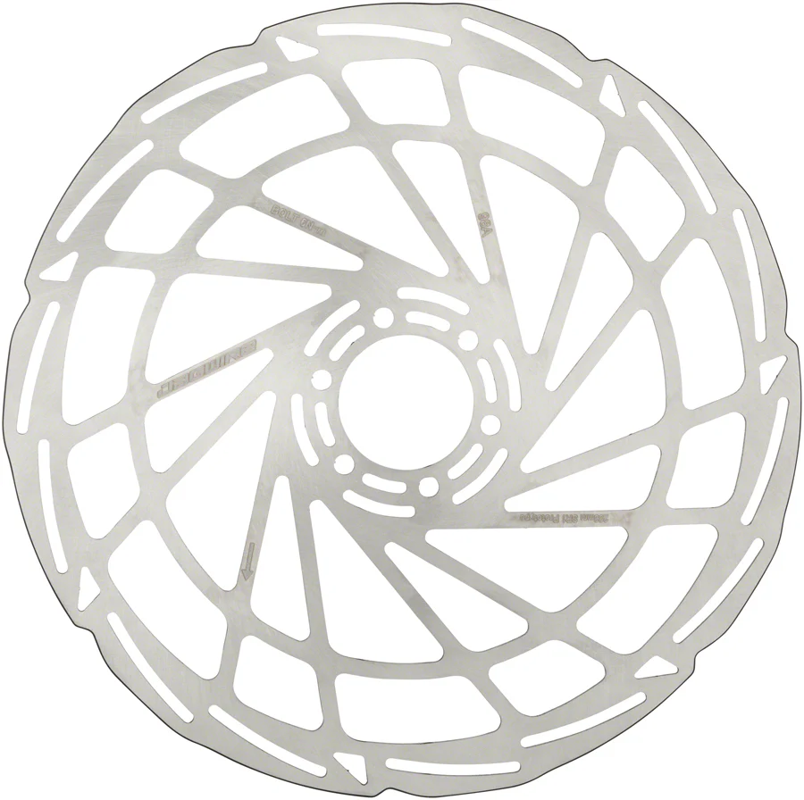 Jagwire Sport SR1 Disc Brake Rotor - 203mm 6-Bolt Silver - Image 2