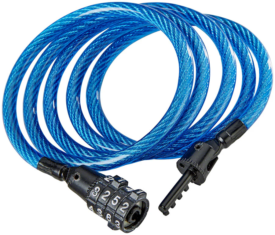 Kryptonite KryptoFlex Keeper 712 4-Digit Combo Cable Lock 4 x 7mm Assorted Colors - Image 2