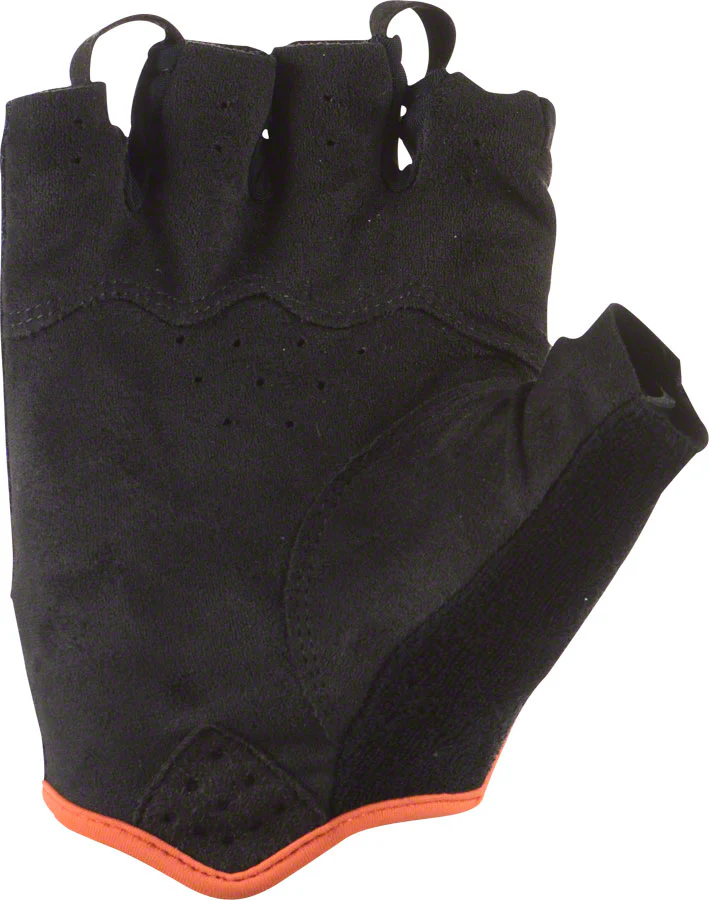 Lizard Skins Aramus Elite Gloves - Jet Black/Tangerine Short Finger Medium - Image 2