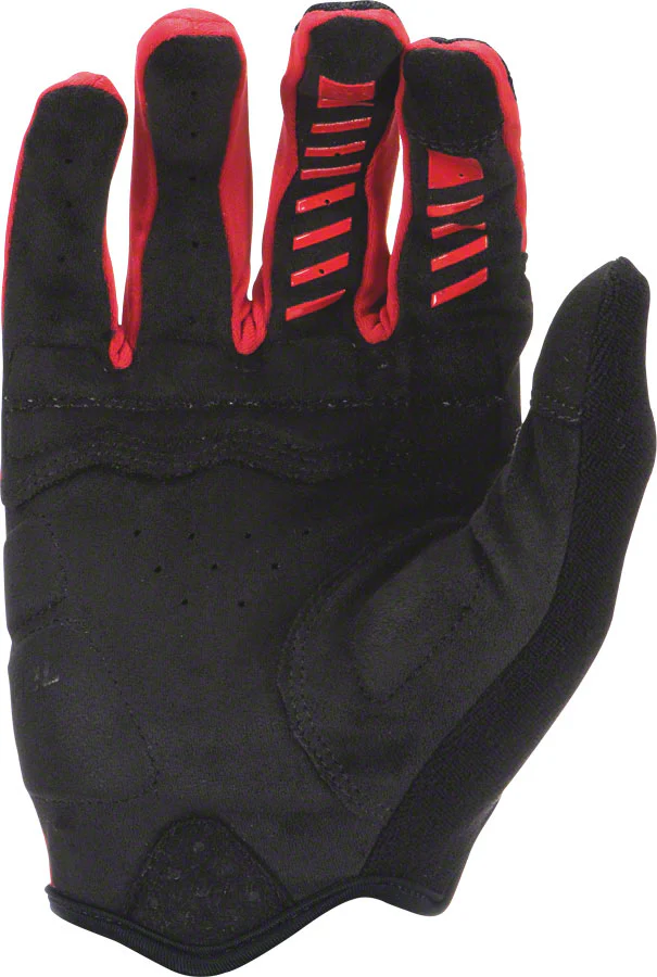 Lizard Skins Monitor SL Gel Gloves - Red/Black Full Finger Large - Image 2