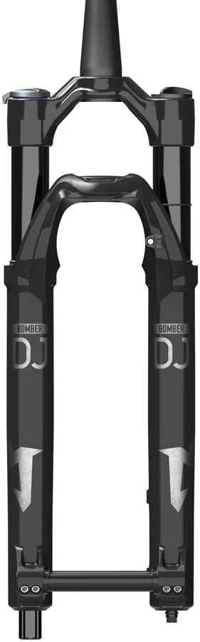 Marzocchi Bomber DJ Suspension Fork - 26" 100 mm 20 x 110 mm 37 mm Offset Shiny BLK Grip Sweep-Adj - Image 2