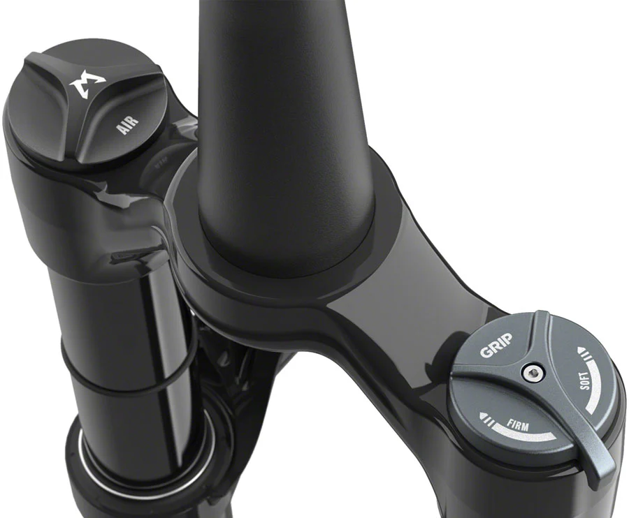 Marzocchi Bomber DJ Suspension Fork - 26" 100 mm 20 x 110 mm 37 mm Offset Shiny BLK Grip Sweep-Adj - Image 3