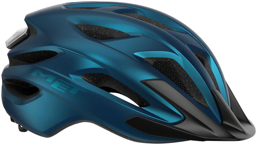 MET Crossover MIPS Helmet - Blue Metallic One Size - Image 2