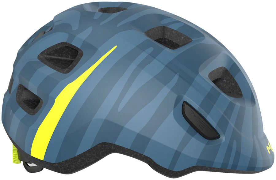 MET Helmets Hooray MIPS Child Helmet - Blue Zebra Small 52-55cm - Image 2
