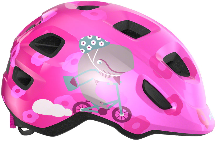 MET Helmets Hooray MIPS Child Helmet - Pink Whale Small 52-55cm - Image 2