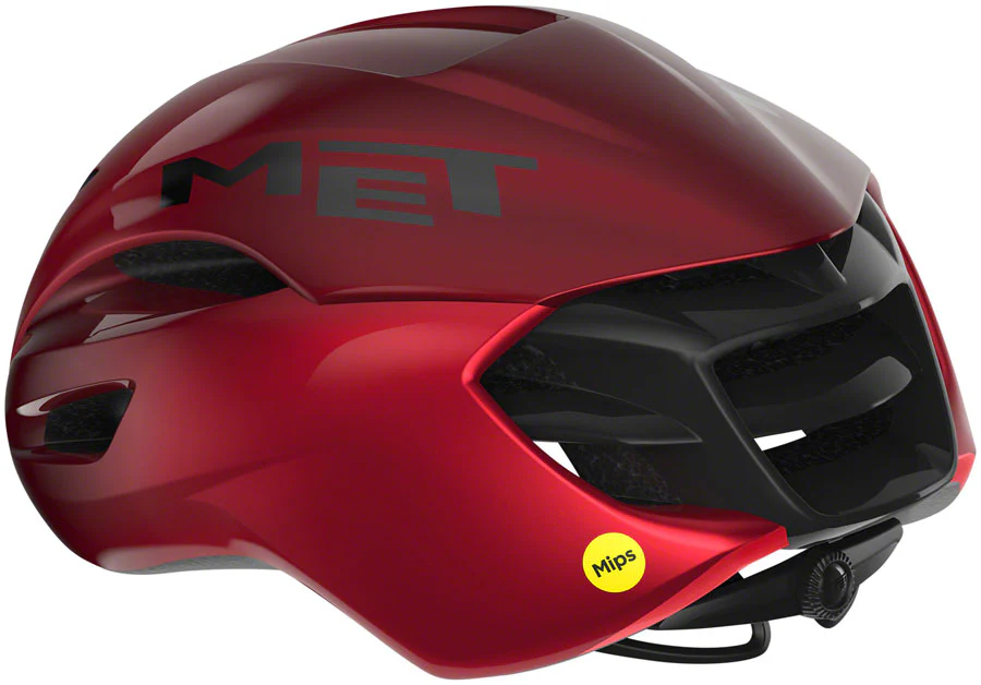 MET Manta MIPS Helmet - Red Metallic Glossy Small - Image 2