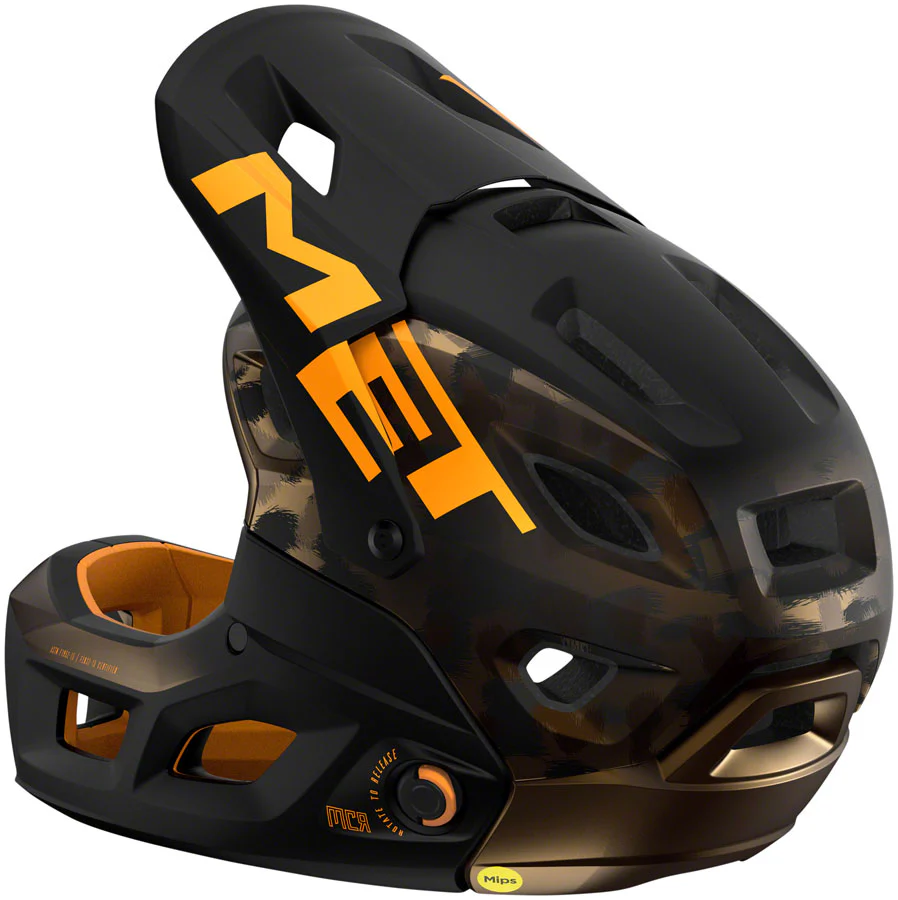 MET Parachute MCR MIPS Helmet - Bronze Orange Small - Image 3