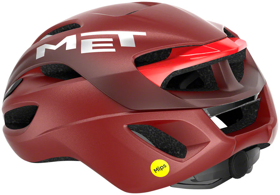 MET Rivale MIPS Helmet - Red Dahlia Matte Large - Image 3