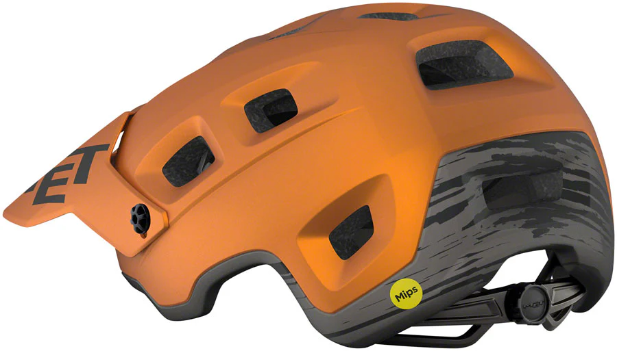 MET Terranova MIPS Helmet - Orange Titanium Metallic Matte Small - Image 2