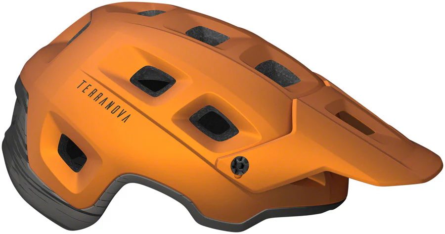 MET Terranova MIPS Helmet - Orange Titanium Metallic Matte Small - Image 3
