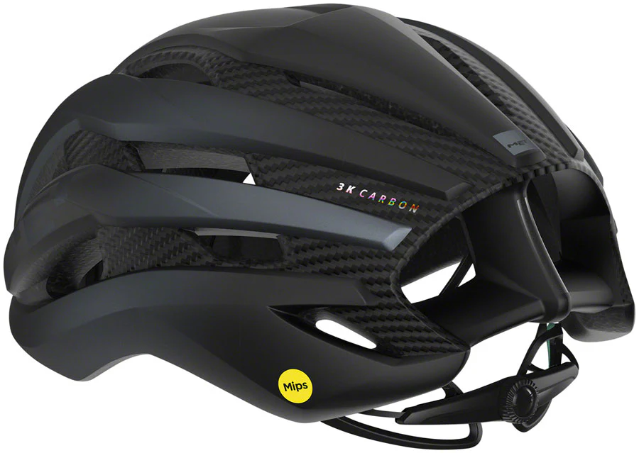 MET Trenta 3K Carbon MIPS Helmet - Black Matte Medium - Image 2
