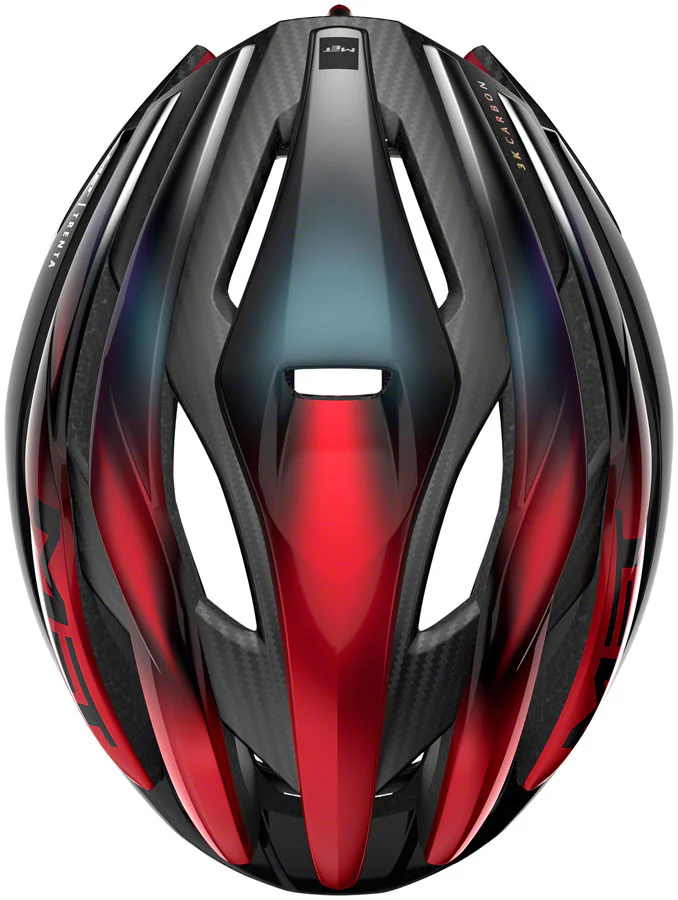 MET Trenta 3K Carbon MIPS Helmet - Red Iridescent Small - Image 4