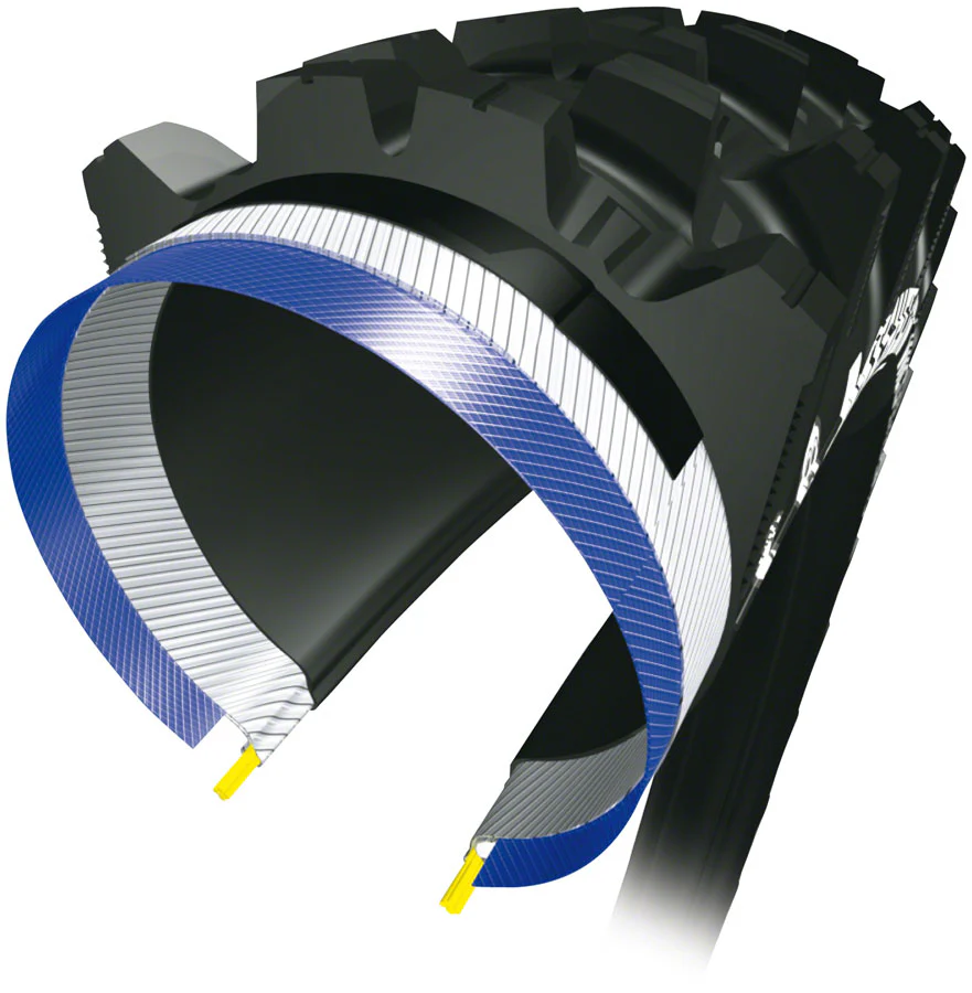 Michelin Wild Enduro Tire - 27.5 x 2.4 Tubeless Folding BLK 60tpi Front Magi-X Ebike - Image 2