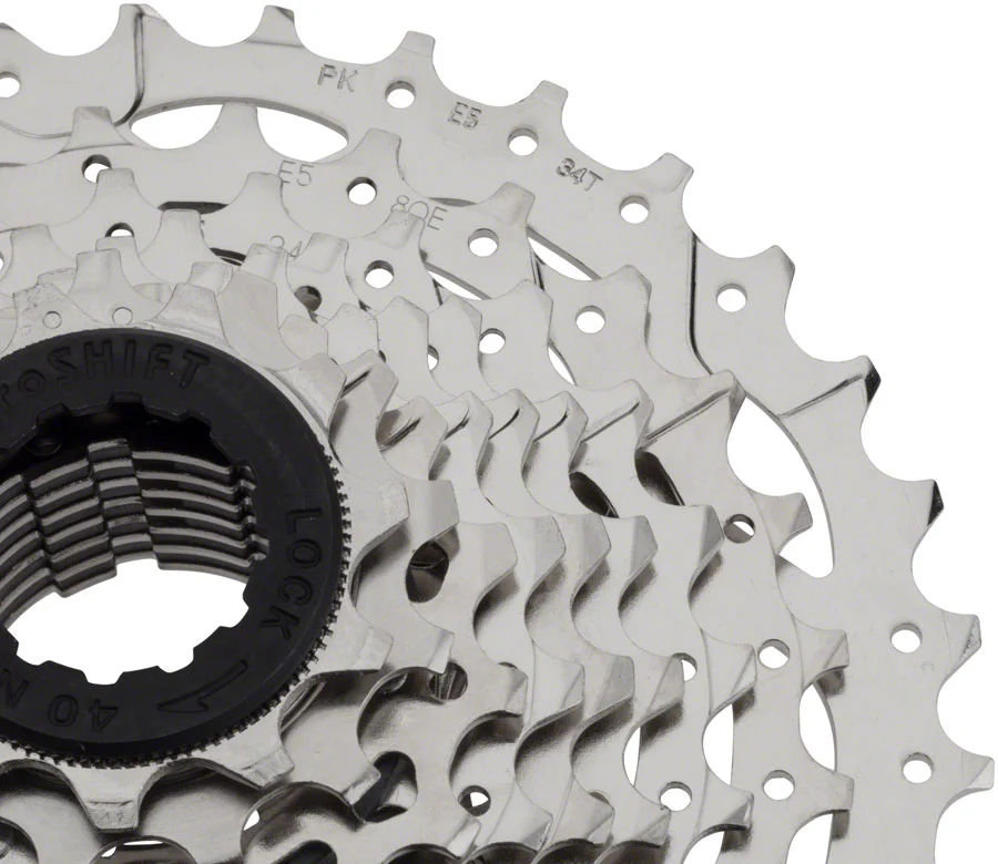 microSHIFT H09 Cassette - 9 Speed 11-36t Silver Nickel Plated - Image 2