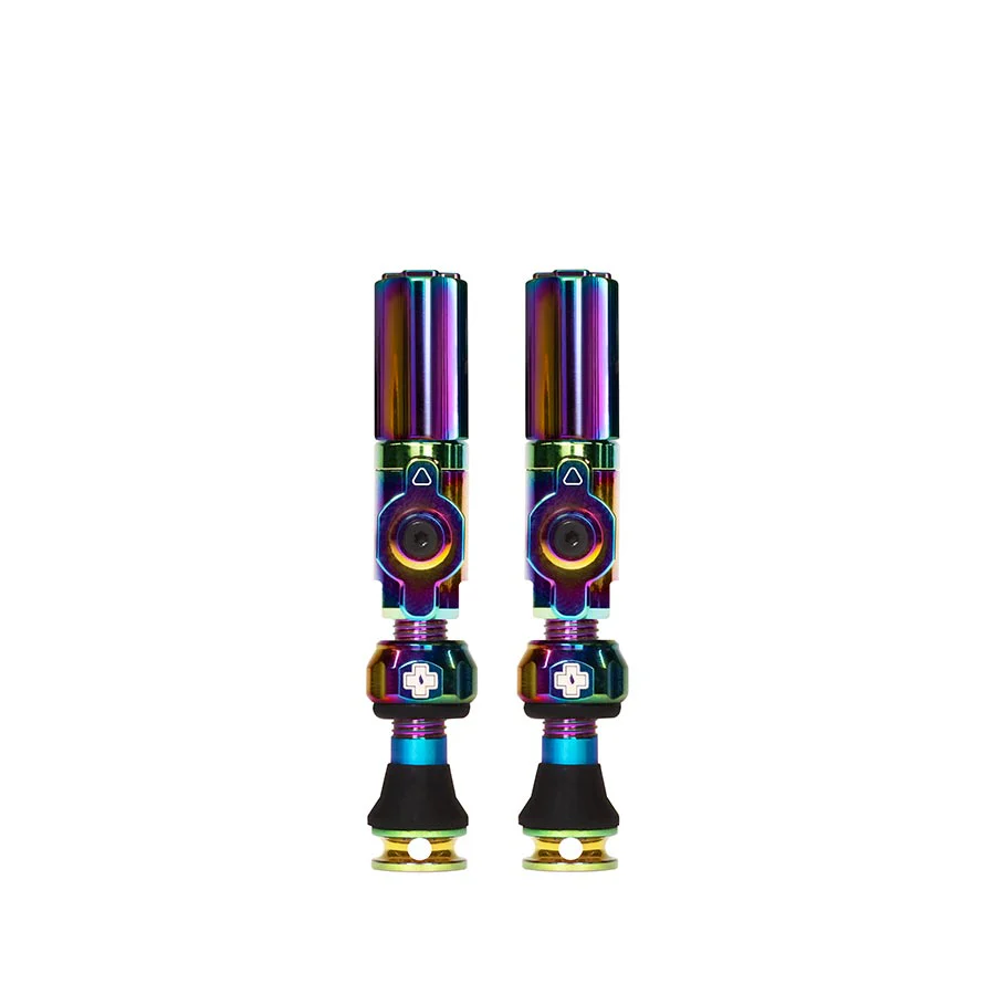 Muc-Off Big Bore Hybrid Tubeless Valve 60mm Pair - Iridescen