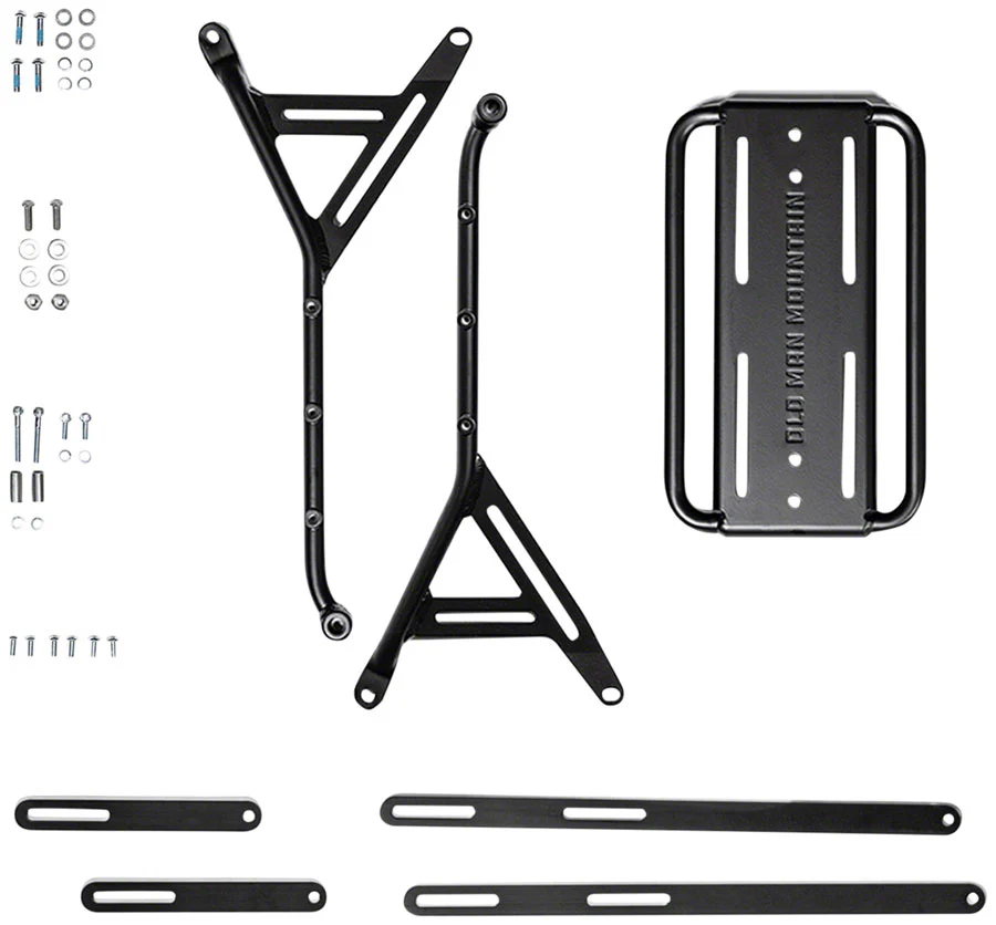Old Man Mountain Elkhorn Rack - Front or Rear Mount Short Black - Image 4